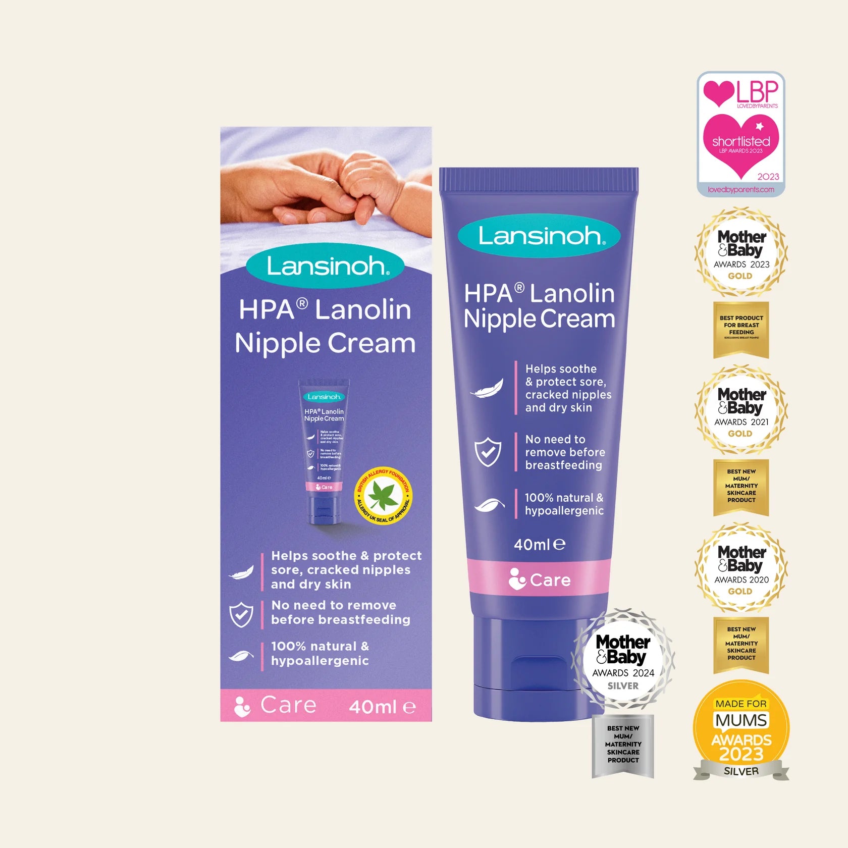 HPA Lanolin Nipple Cream