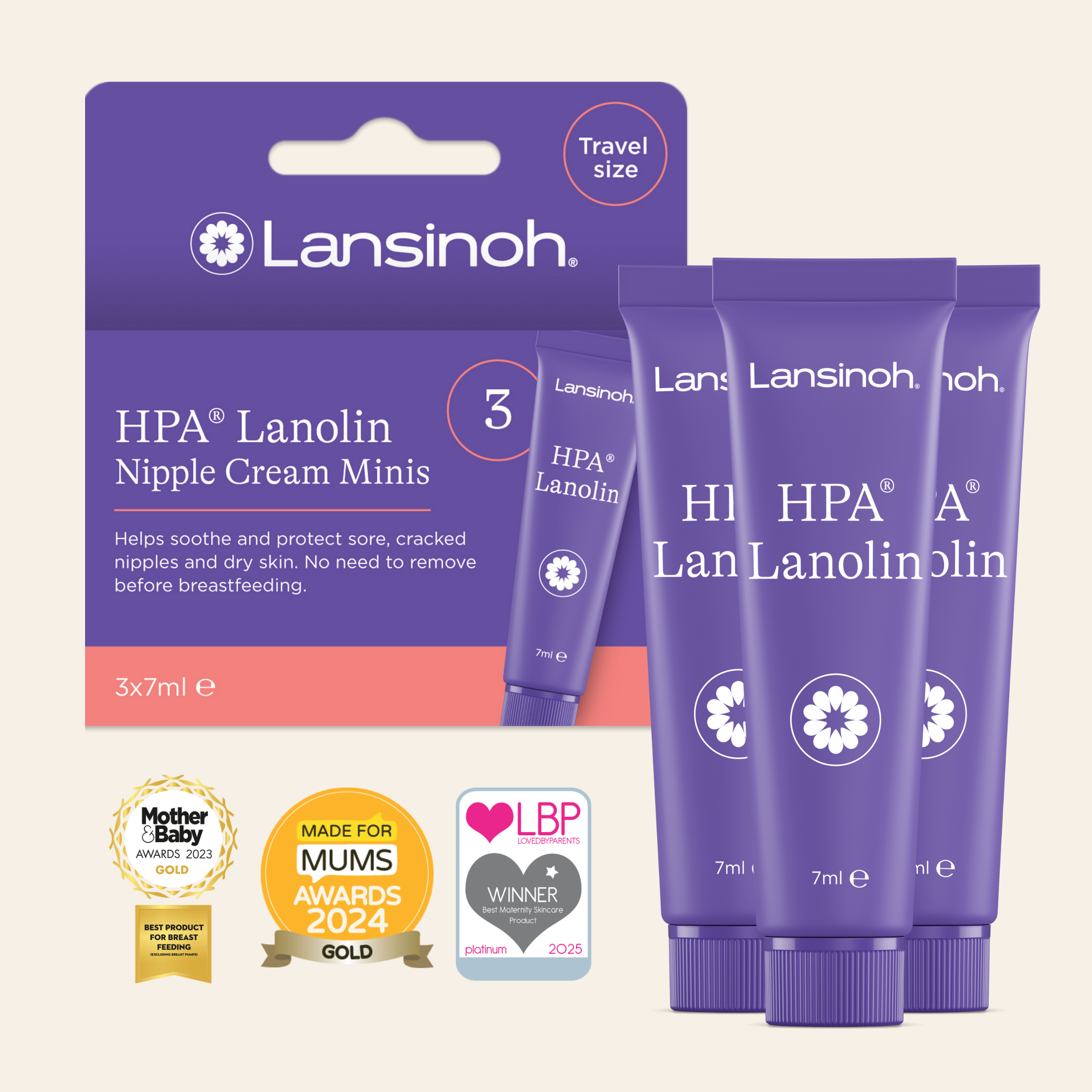 Lanolin Minis Nipple Cream