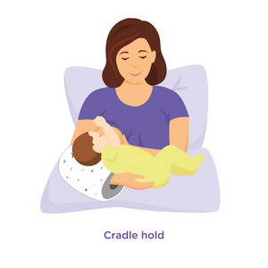 Lansinoh baby pillow for newborn prevent flat head