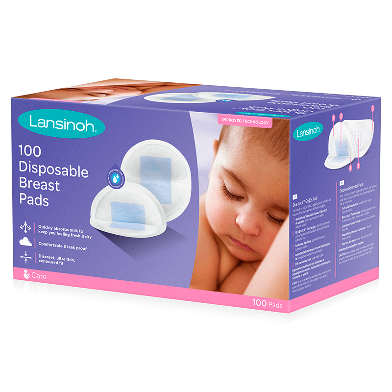 Lansinoh Stay Dry Disposable Nursing Pads, Soft and Super Absorbent Breast  Pads, Breastfeeding Essentials for Moms, 240 Count